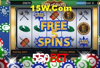 Recursos de Bônus 550Bet