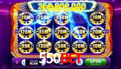 Jackpots e promoções na 550Bet